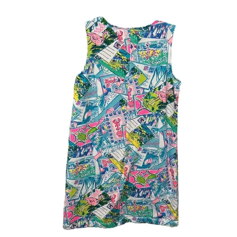 Lilly Pulitzer Girls Mini Harper Shift Dress Size XL 12/14